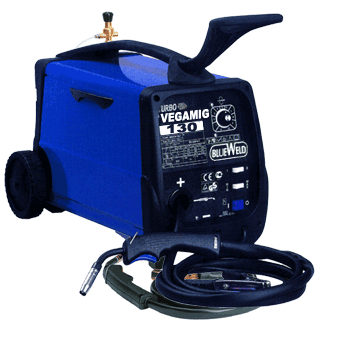 Полуавтомат сварочный Vegamig 130 Turbo (50-120А, проволока 0,6-0,8, 220 В, 22 кг.), BLUEWELD, Италия